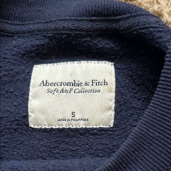 Abercrombie & Fitch Blue Crewneck Sweater - Picture 2 of 4